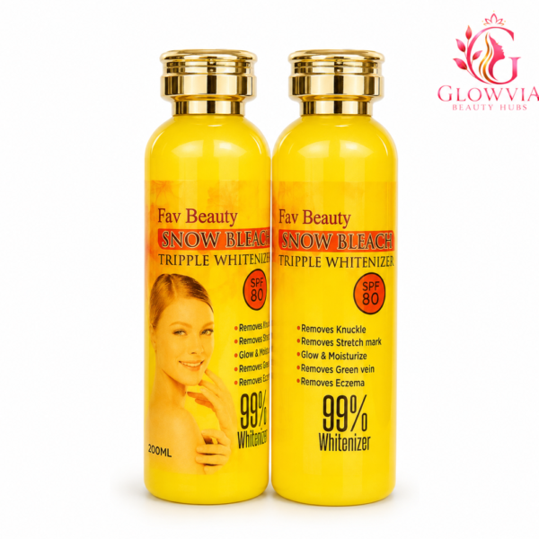 FAV BEAUTY SNOW  WHITENING OIL 200ML (SOLD PER 1)