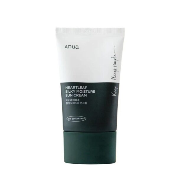 Anua Heartleaf Silky Moisture Sunscreen
