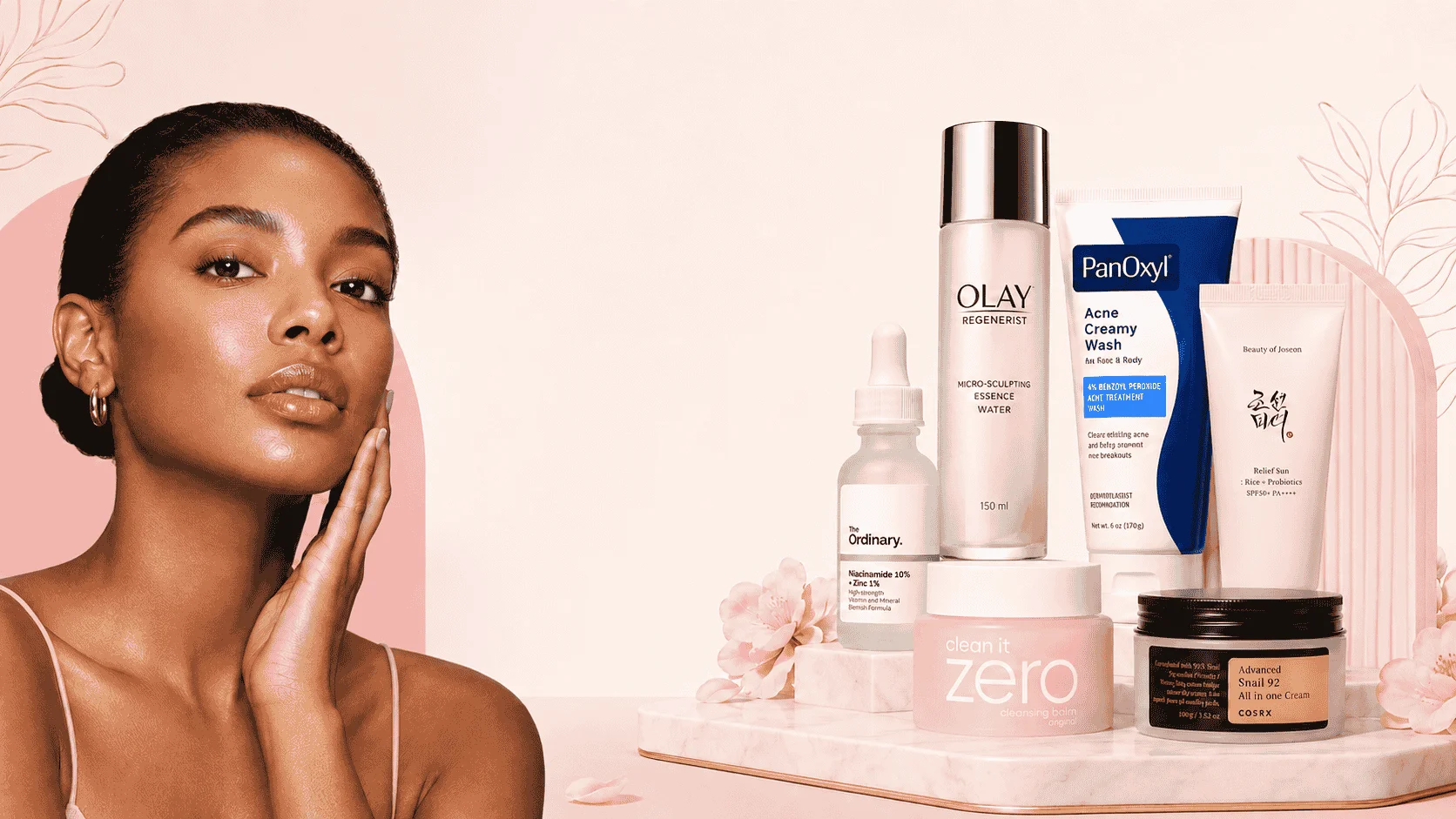 Glowvia skincare cosmetics and beauty products
